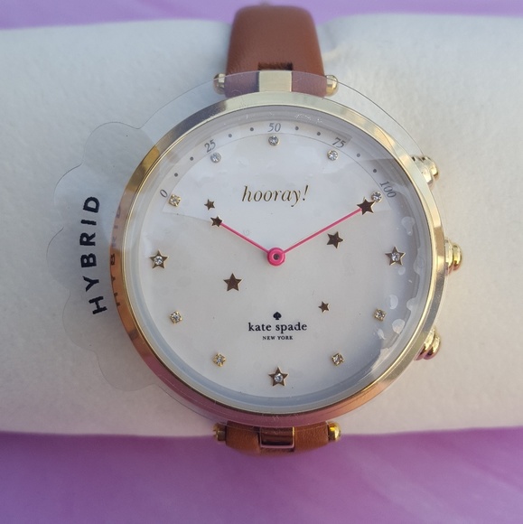 kate spade hooray hybrid watch